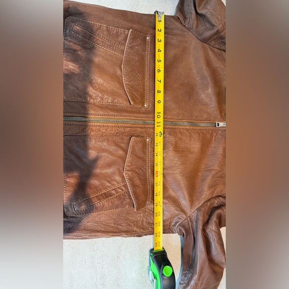 Gucci Embroidered Leather Biker Jacket size 54 - Picture 6 of 6